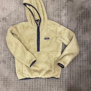 Patagonia half zip fleece hoodie